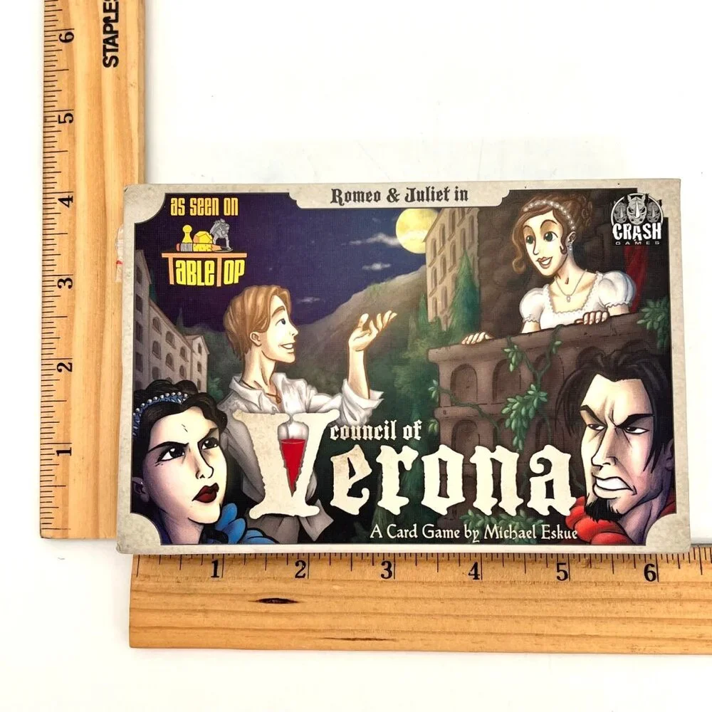 Romeo & Juliet Council Of Verona Card Game Michael Eskue Second Edition TableTop - Picture 14 of 16
